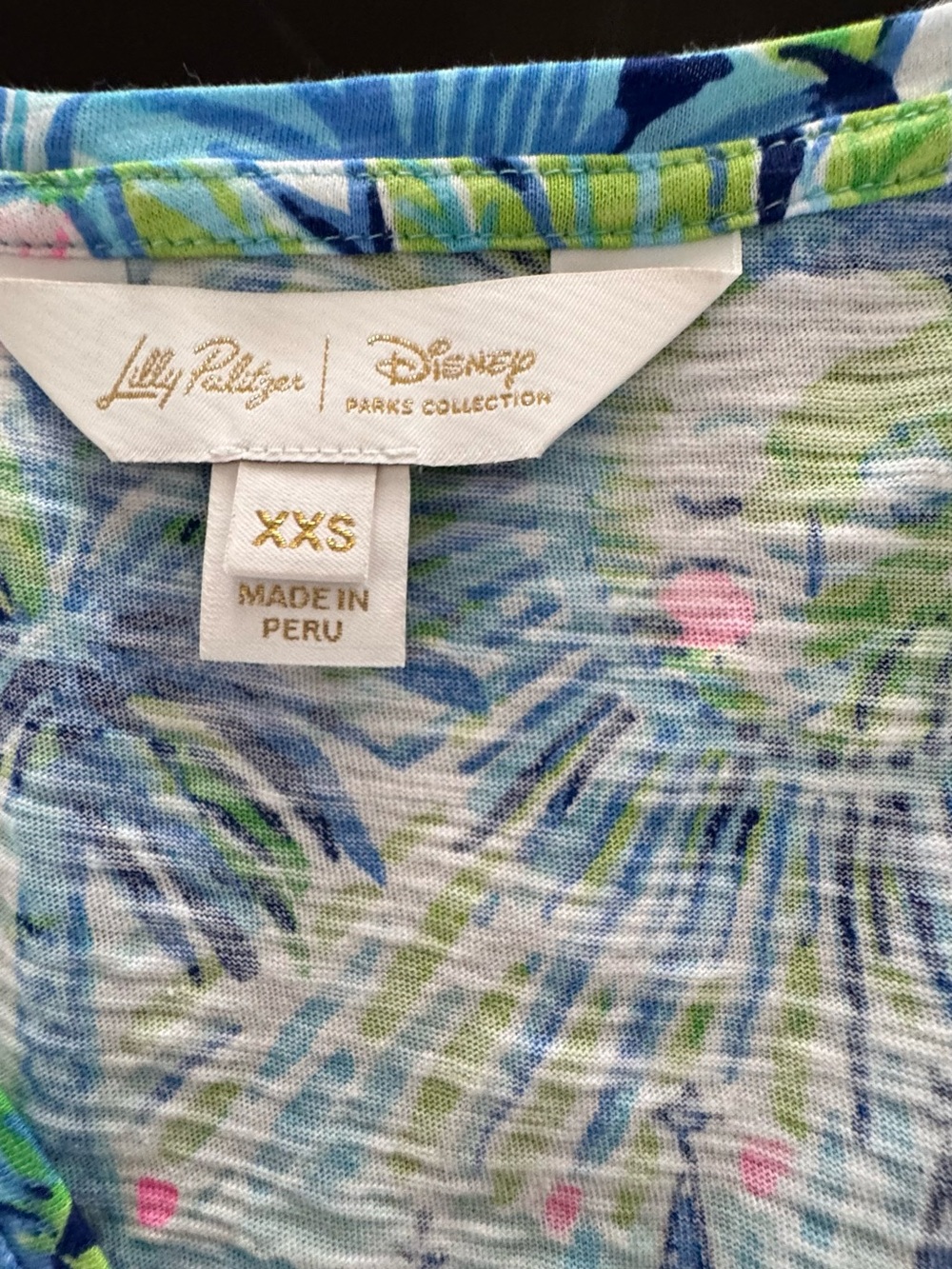 Lilly Pulitzer & Disney Cinderella Collaboration Etta Top Size XXsmall - Picture 2 of 4